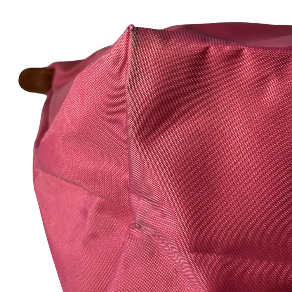 ⚡️Longchamp Pink Medium Le Pilage Tote Bag Business Casual Purse Preppy Satchel - Picture 8 of 12